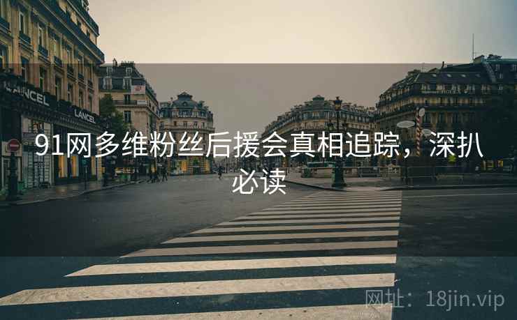 91网多维粉丝后援会真相追踪，深扒必读