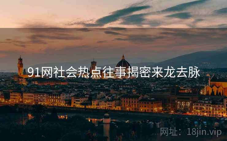 91网社会热点往事揭密来龙去脉