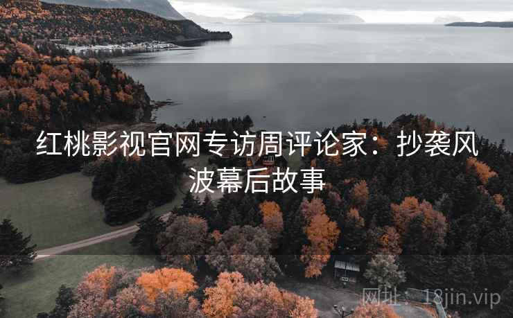红桃影视官网专访周评论家：抄袭风波幕后故事